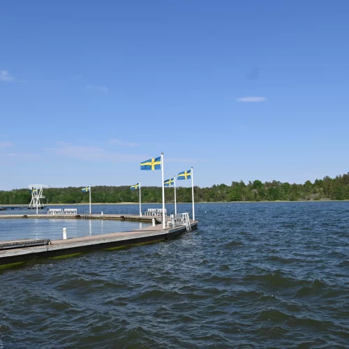 HAMMARSBADET I GAMLEBY, 1200 METER FRÅN VÅRT B&B I GAMLEBY